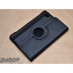 Поворотный чехол для Samsung p6800 Galaxy Tab 7.7 (black)